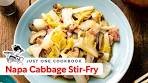 Quick and Easy Napa Cabbage Stir-Fry Tutorial 白菜の炒め物