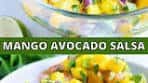 Quick + Easy Mango Avocado Salsa