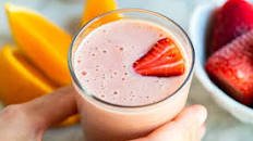 Quick Easy Strawberry Smoothie