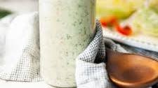 Quick Homemade Dill Ranch Dressing (Without Buttermilk)