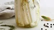 Quick Pickled Kohlrabi