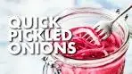 Quick Pickled Onions (No Cook)