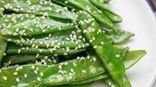 Quick Sesame Snow Peas