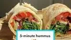 Quick Vegan Lunch: 5-Minute Hummus Wraps Recipe