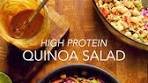 Quick Veggie Packed Quinoa Salad #vegan #plantbased ...