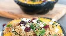 Quinoa-Stuffed Acorn Squash