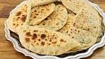 Qutab - Flat Bread Filled With Green Onion and Cheese