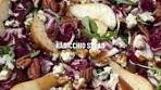 Radicchio Salad with arugula, pears, gorgonzola, pecans ...