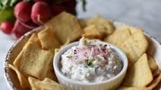 Radish and Cucumber Tzatziki