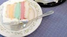 Rainbow Sherbet Cake