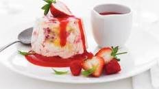 Raspberry and strawberry Eton mess parfait