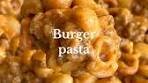 Recette facile de Burger Pasta - Cuisine italienne revisitée