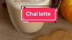 Recette parfaite de Chaï Latte végane
