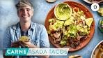 RECIPE: My BEST Carne Asada Tacos! Spicy Beef Tacos!