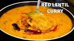RED LENTIL CURRY | MASOOR DAL TADKA | MASOOR DAL ...