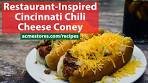 Restaurant-Inspired Cincinnati Chili Cheese Coney Dog Recipe