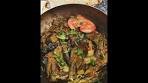 Restaurant Style Okra & Aubergine - Steven Heap