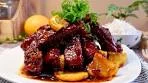 Restaurant-Style Sticky Orange Ribs Recipe 香橙排骨 ...
