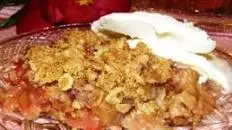 Rhubarb Crunch