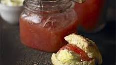 Rhubarb & ginger jam