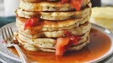 Rhubarb Pancakes