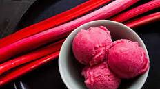 Rhubarb Sorbet