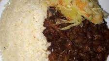 Rice with Black beans (Njahi)
