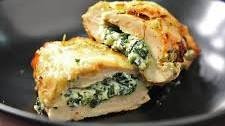 Ricotta and Spinach Stuffed Chicken