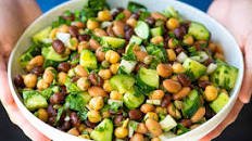 Ridiculously Easy Bean Salad