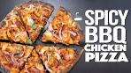 RIDICULOUSLY SPICY BBQ CHICKEN PIZZA | SAM THE ...