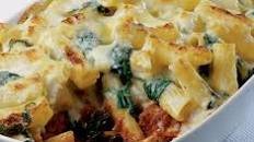 Rigatoni sausage bake