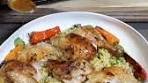 Roast chicken and salad Chicken Ingredients 1 chicken 150g ...