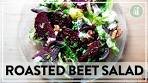 Roasted Beet Salad with Citrus-Shallot Vinaigrette, Goat ...