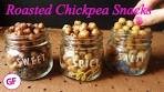 Roasted Chickpeas Snacks (Sweet, Spicy, and Savory)