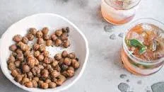 Roasted chickpeas with Indian spices