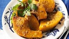 Roasted honey mustard pumpkin