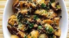 Roasted Mushrooms with Parmesan and Garlic