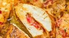 ROASTED PEPPER STUFFED CHICKEN BREAST