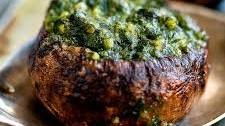 Roasted Portobellos With Pesto