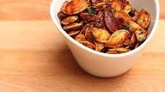 Roasted Pumpkin Seeds With Honey Mustard and Thyme Recipe