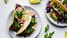 Roasted Radish Tacos with Spicy Lime Sauce