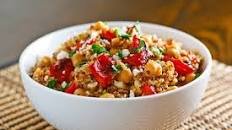 Roasted Red Pepper and Feta Quinoa Salad