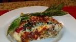 Roasted Red Pepper & Basil Stuffed Chicken