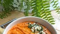 Roasted Red Pepper Feta Dip (Tirokafteri)