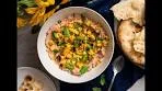 Roasted Red Pepper Labneh with Charred Corn #shorts