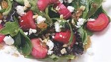 Roasted Rhubarb Salad