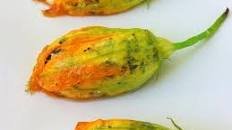 Roasted Stuffed Squash Blossoms