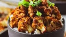 Roasted Sweet Chili Cauliflower