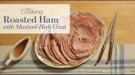 Roasted Uncured Ham with Mustard-Herb Crust from Fine ...