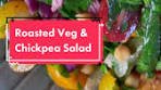 Roasted Veg & Chickpea Salad Recipe